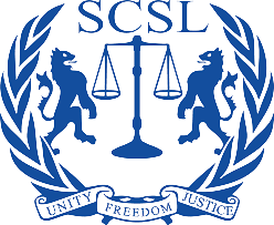 Abzeichen Special Court Sierra Leone Detention groß 